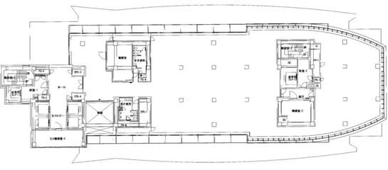 天王洲オーシャンスクエア 25階 平面図