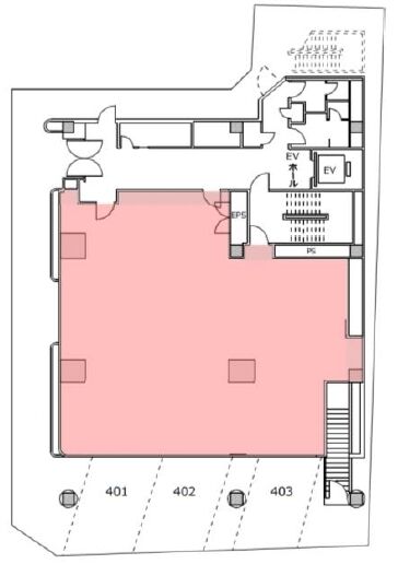全共連ビル麹町館 1階 平面図