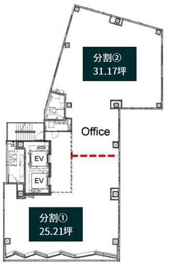 (仮称)大田区大森北PJ 5階 平面図