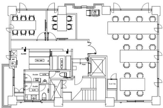八丁堀ファーストスクエア（旧：平野ビル） 9階 平面図