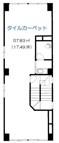 いとうビル 5階 平面図