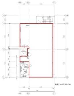 赤坂フェニックスビル 2階 平面図