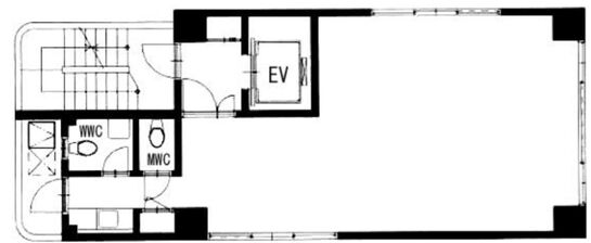 リプロ神田 5階 平面図