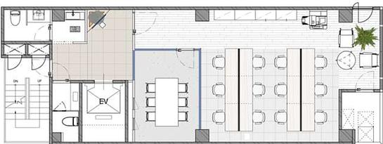 WORK BASE Nihombashi（旧：STH BUILDING） 6階 平面図