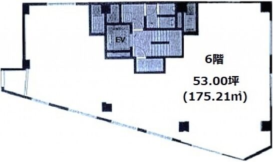 愛光舎ビル 6階 平面図