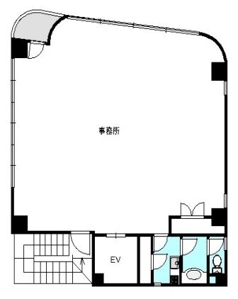 アライズ第3ビル 2階 平面図