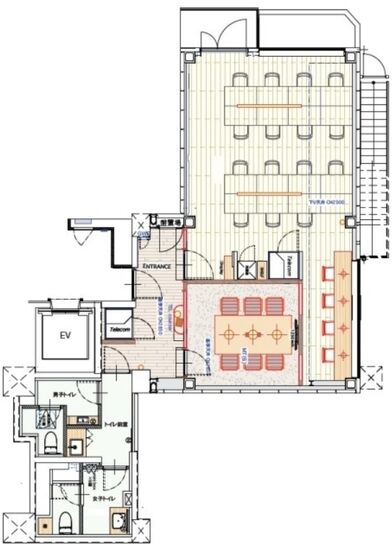 グランファースト恵比寿(旧:渋谷松原ビル) 1階 平面図