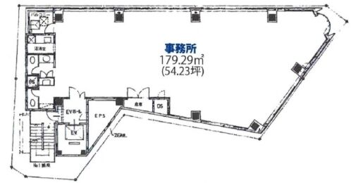 九段南ビルディング 5階 平面図