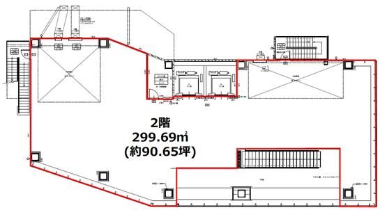 NBL ARK TOWER 2階 平面図