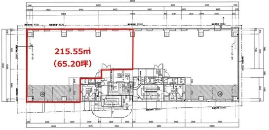 日本橋セントラルスクエア 3階 平面図