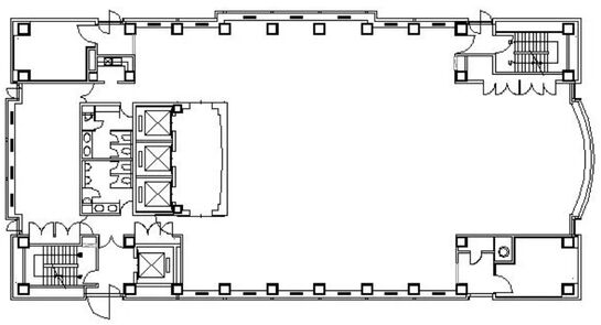 ニッセイ虎ノ門ビル 13階 平面図