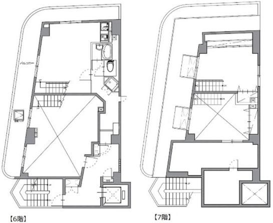 サニーガーデン 6階602 平面図
