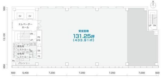 PMO秋葉原 2階 平面図