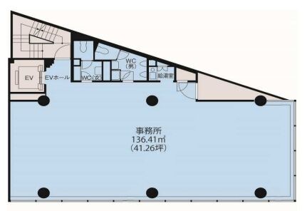 J-6ビル 9階 平面図
