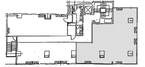 芝ロイヤービル 7階701 平面図