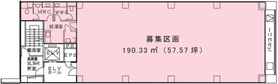 東急渋谷一丁目ビル 4階 平面図