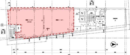 高輪エンパイヤビル 4階401 平面図