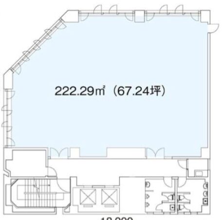 大和証券池袋ビル 6階 平面図