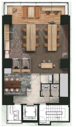 CIRCLES渋谷 9階 平面図