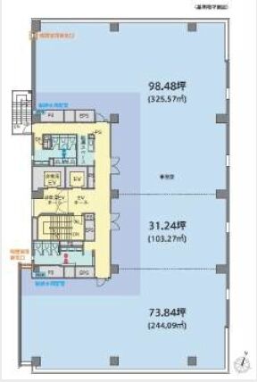 (仮称)宮崎県東京ビル再整備事業 11階 平面図