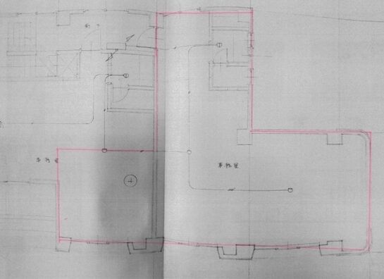 原ビル(中央区) 3階302 平面図