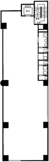 藤原ビルディング 6階 平面図