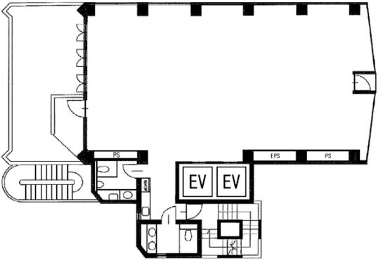オーイズミ六本木ビル(旧:オーキッドプレイス六本木(旧:ヒューリック六本木二丁目ビル)) 7階 平面図