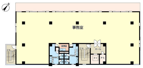 KRT青山 3階 平面図