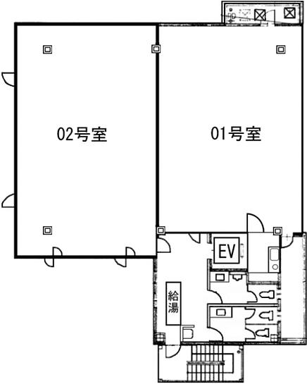 セントラル代官山 4階401 平面図
