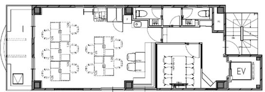 神田TYビル 6階 平面図