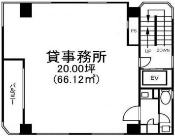 サンホリベビル 2階 平面図